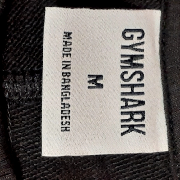 Gymshark Womens Black Size M Training Cropped Sweater Sweatshirt - Picture 9 of 10